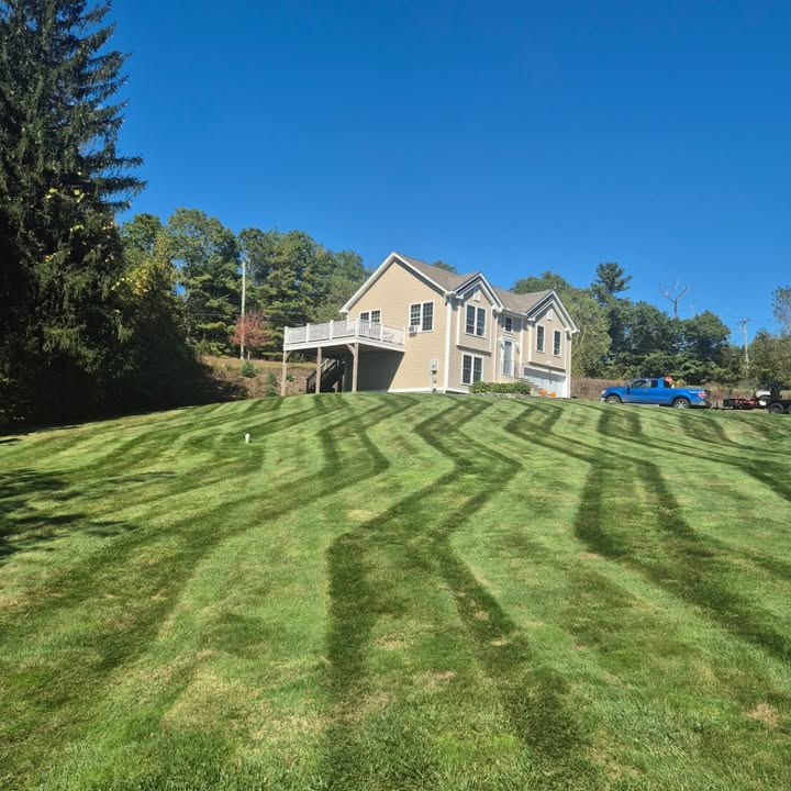 Beautifully mowed property by Ryan Hansen